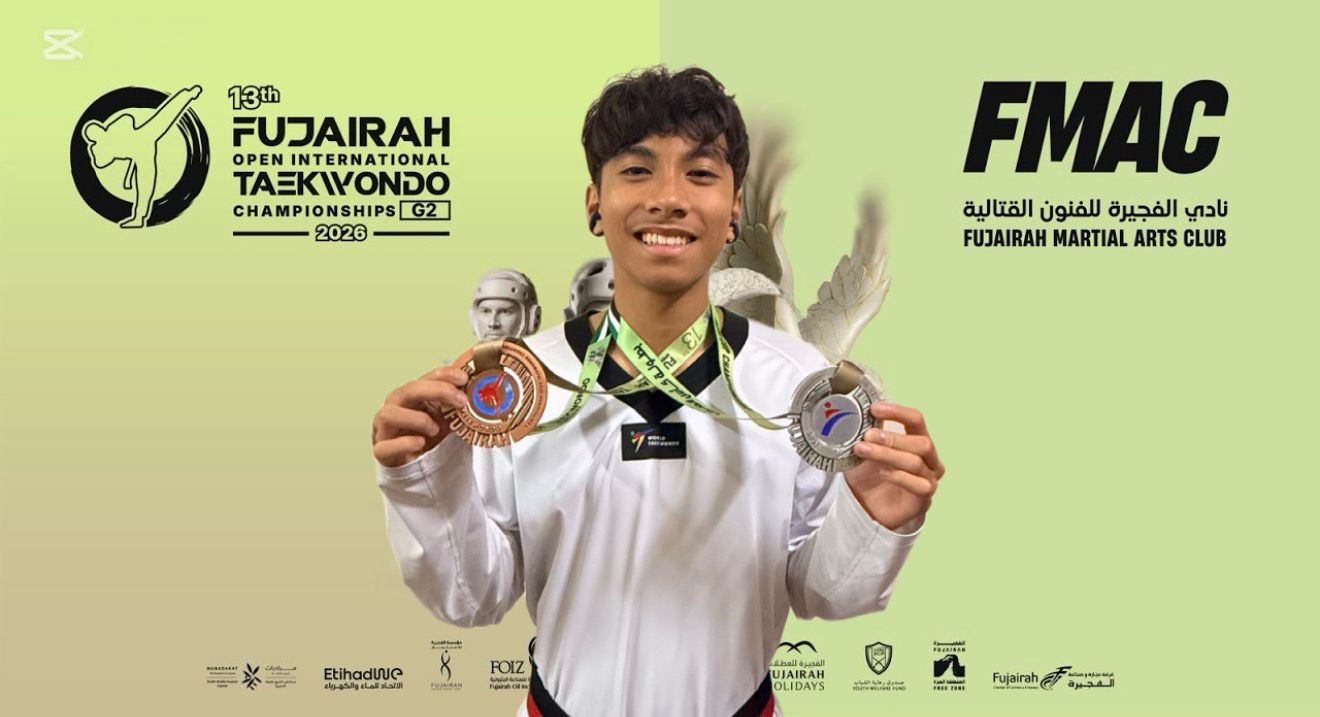 Aeious Czedrich Ilagan-Cruz winning medals at international Taekwondo tournament